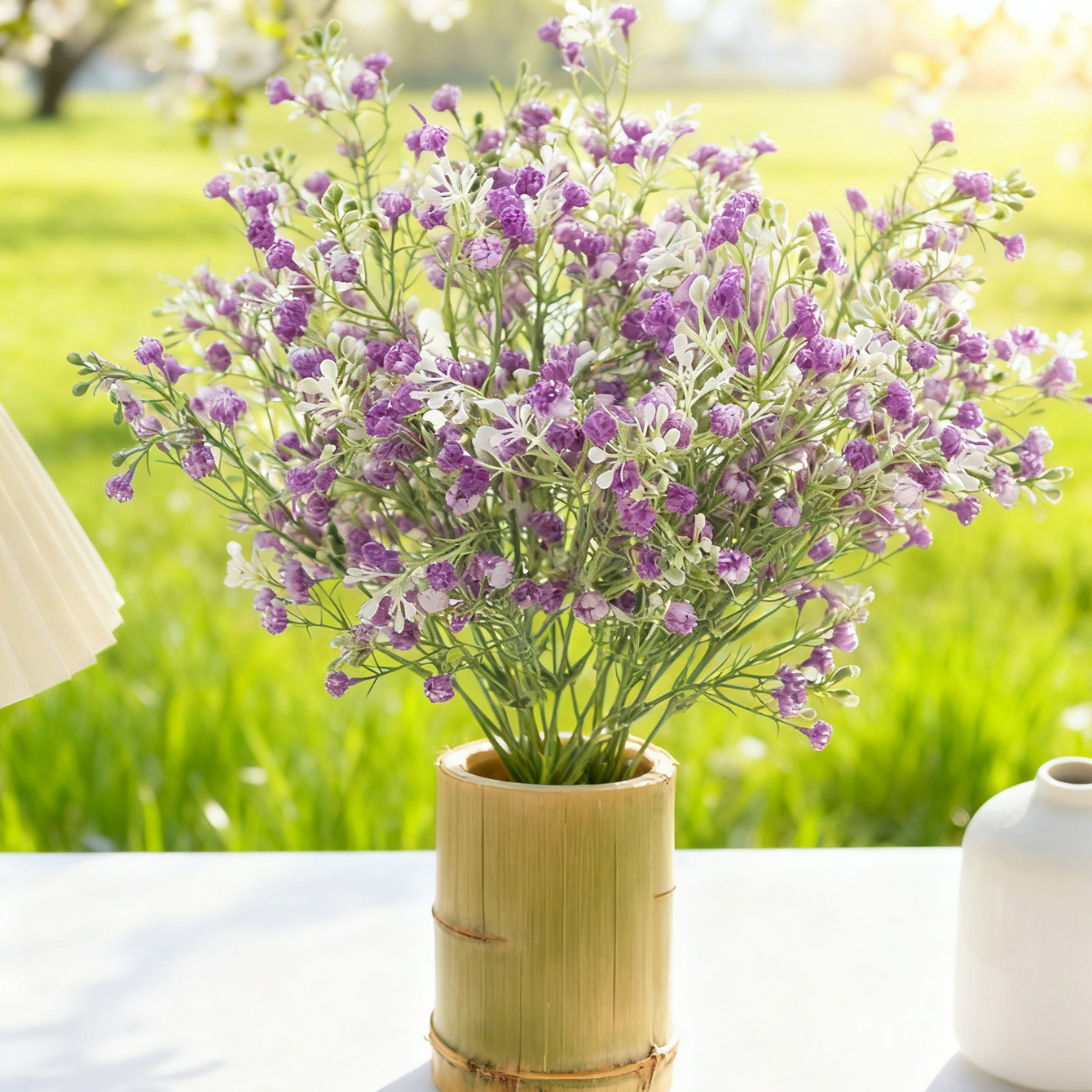 Artificial Flower Plant Gypsop - Bonsai Garden Festival ulasan dan harga
