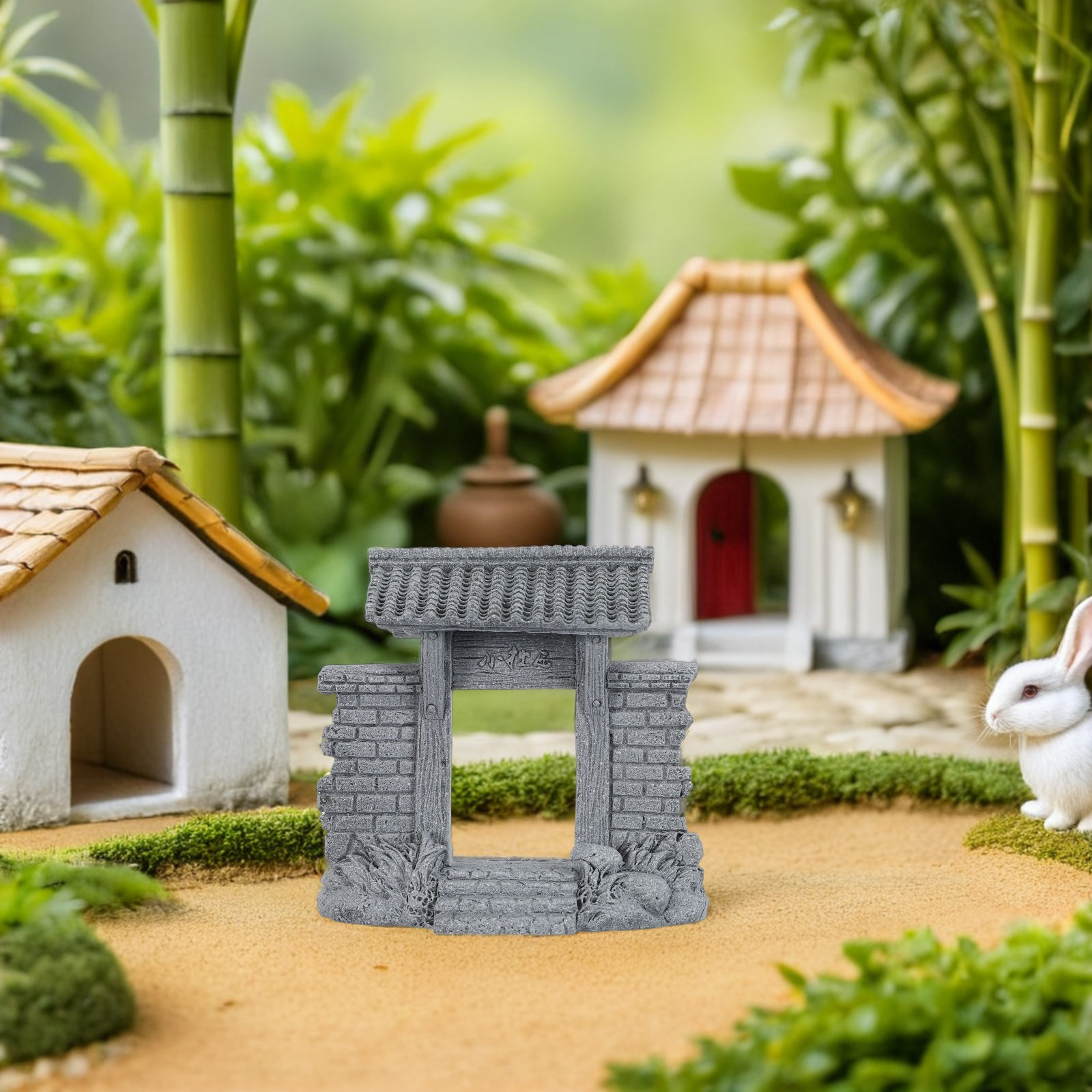 Micro Bonsai Landscaping Gate  - Bonsai Garden For Desk ulasan dan harga