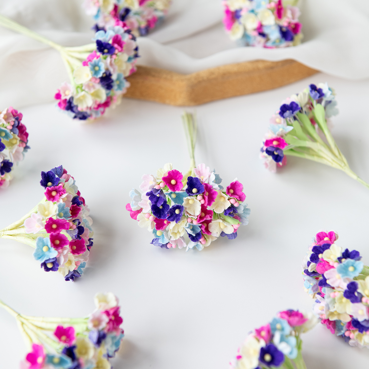 Artificial Flower Silk babysbr - Bonsai Garden Festival ulasan dan harga