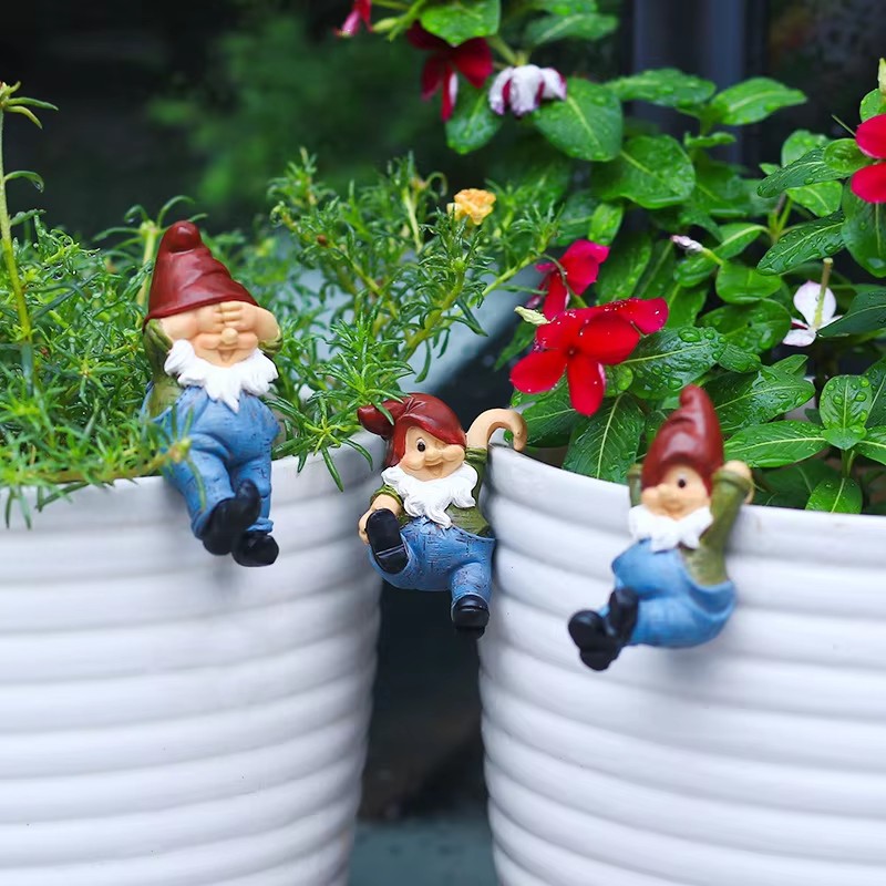 6pcs/Set Creative Climbing Gno - Bonsai Garden For Desk ulasan dan harga