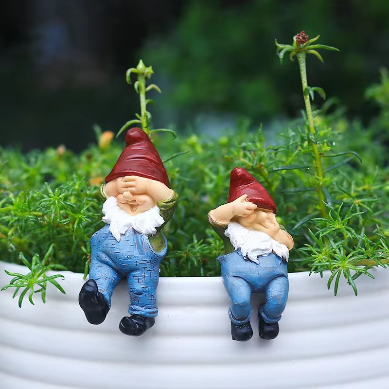 6pcs/Set Creative Climbing Gno - Bonsai Garden For Desk ulasan dan harga