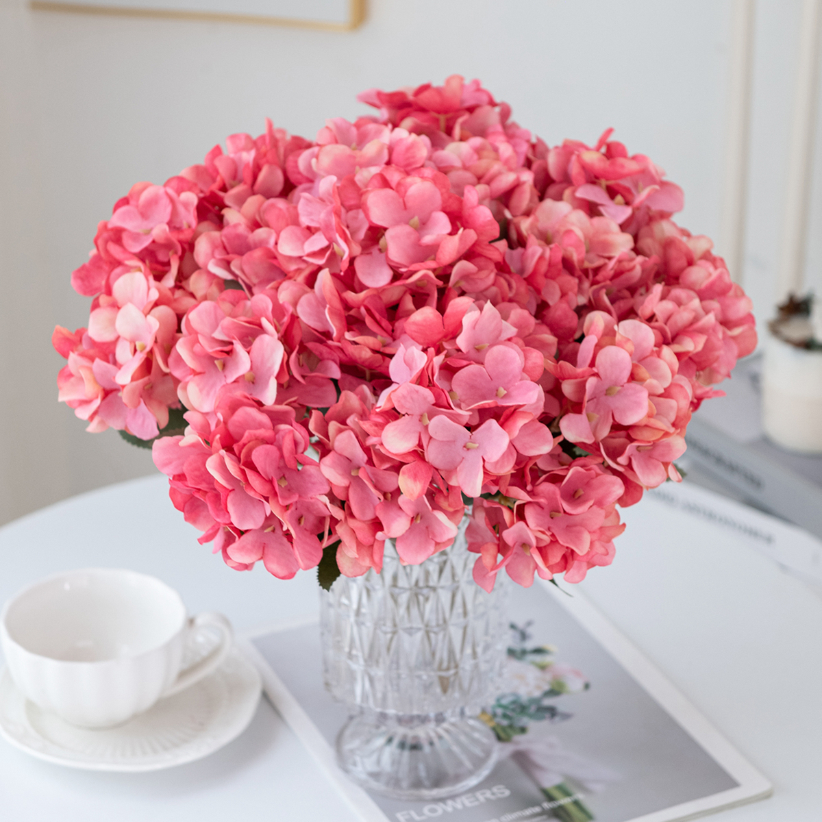 Artificial Flower Hydrangea Sp - Bonsai Garden Festival ulasan dan harga