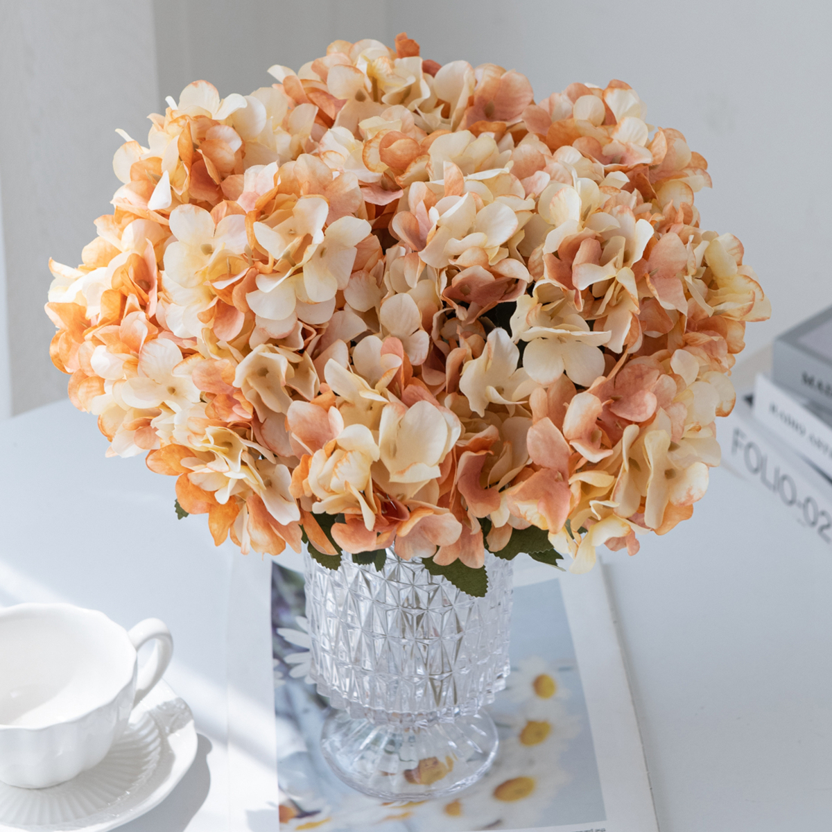 Artificial Flower Hydrangea Sp - Bonsai Garden Festival ulasan dan harga