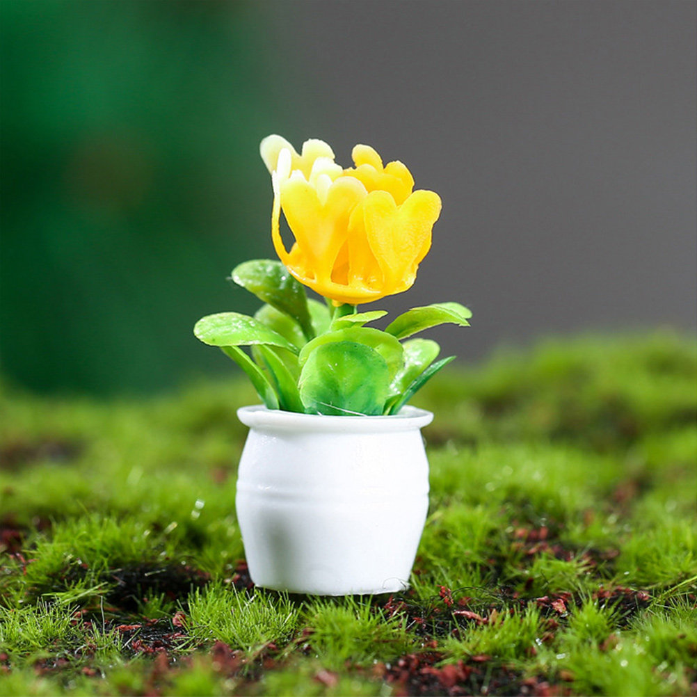 10Pcs Premium Resin Artificial - Bonsai Garden For Desk ulasan dan harga