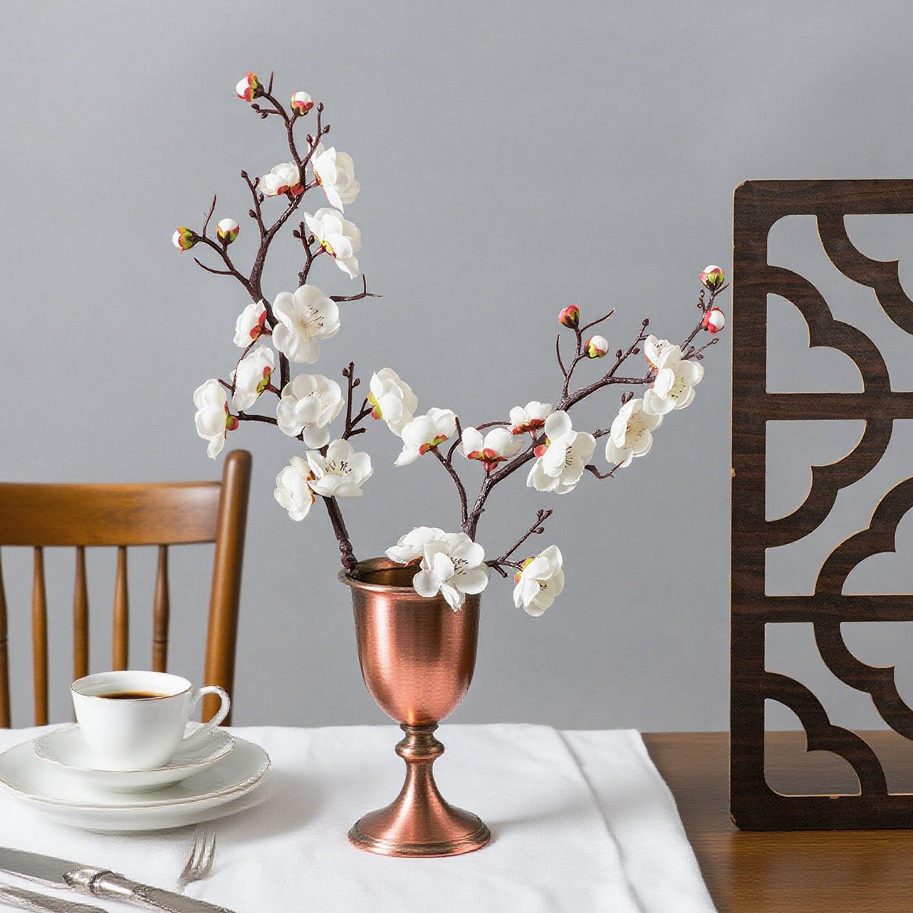 Silk Artificial Flower Plum Bl - Bonsai Garden Festival ulasan dan harga