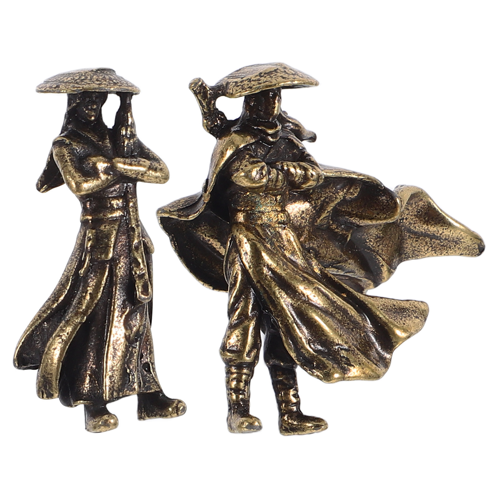 2Pcs Ancient Chinese Warrior M - Bonsai Garden For Desk ulasan dan harga