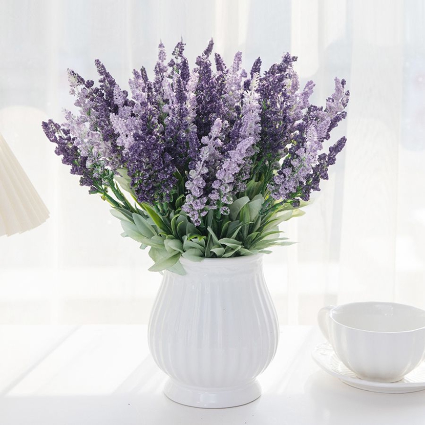 Artificial Flower Plant Lavend - Bonsai Garden Festival ulasan dan harga