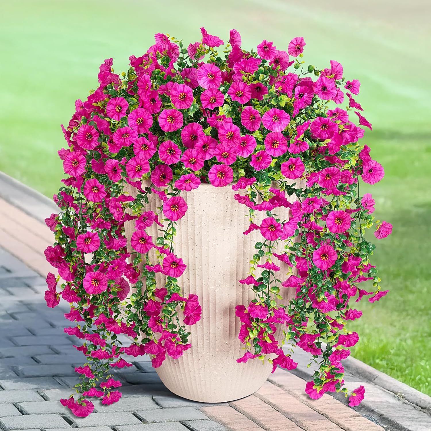 Artificial Flowers Vine Mornin - Bonsai Garden Festival ulasan dan harga