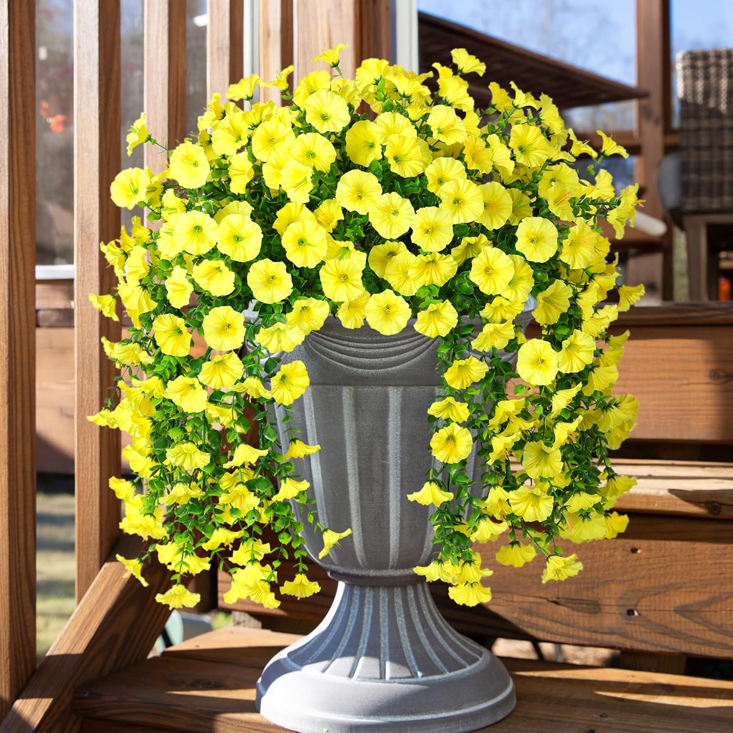 Artificial Flowers Vine Mornin - Bonsai Garden Festival ulasan dan harga